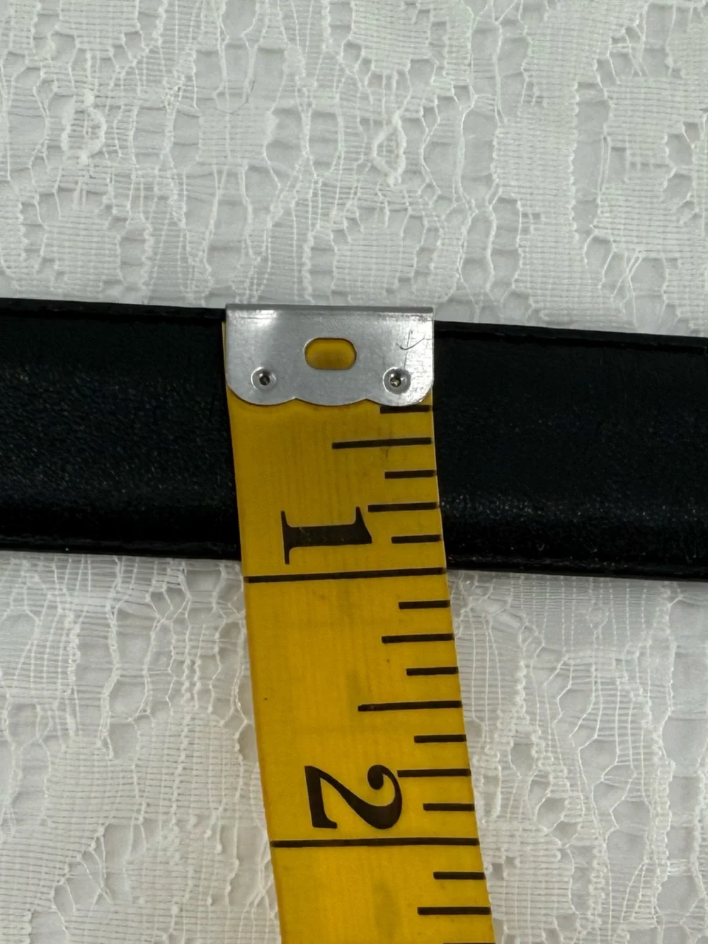 Leegin Club International Vintage Men’s Black Leather Belt 36